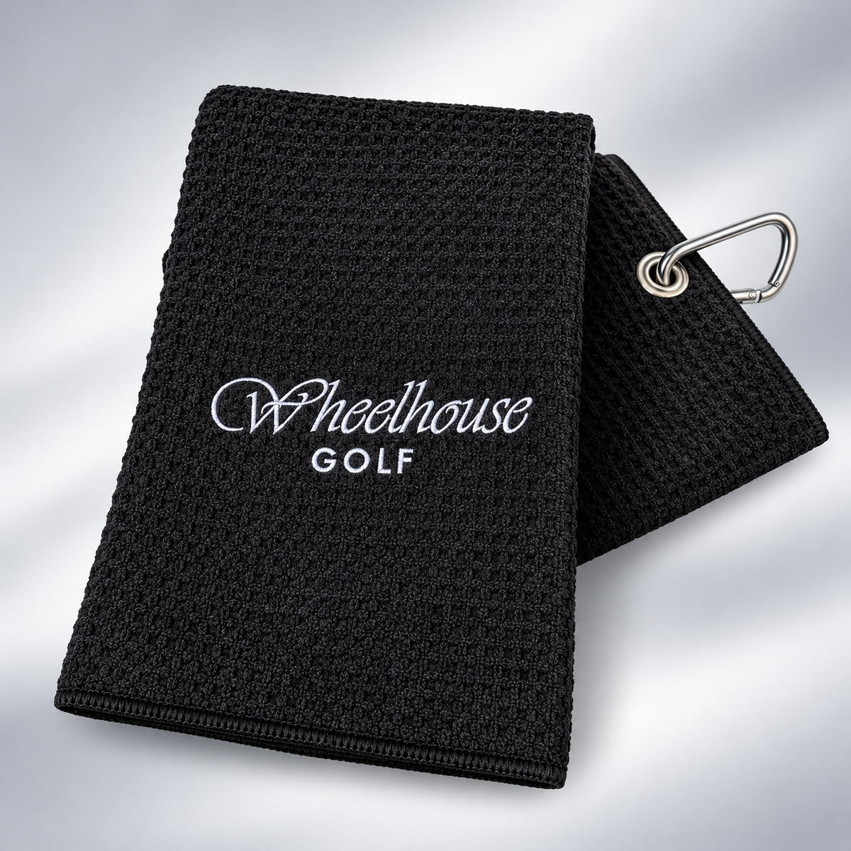 Golf Towel (BLACK WAFFLE)